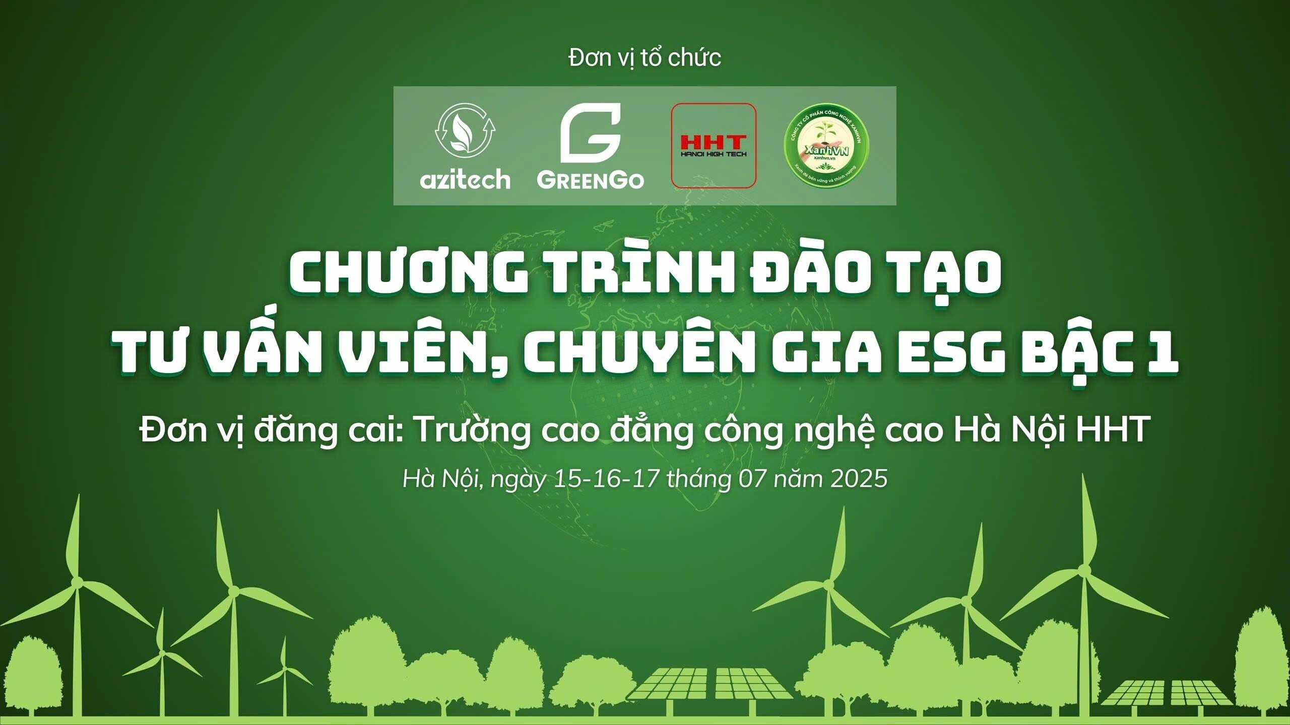 Khóa đào tạo K9A - ESG nền tảng đã hoàn thành tốt đẹp.