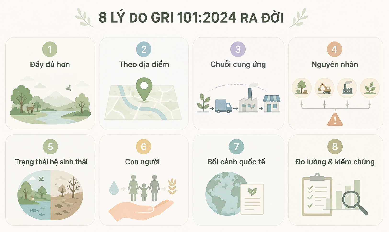 GRI 101:2024 và Bước chuyển mới trong Quản trị Đa dạng Sinh học trong ESG